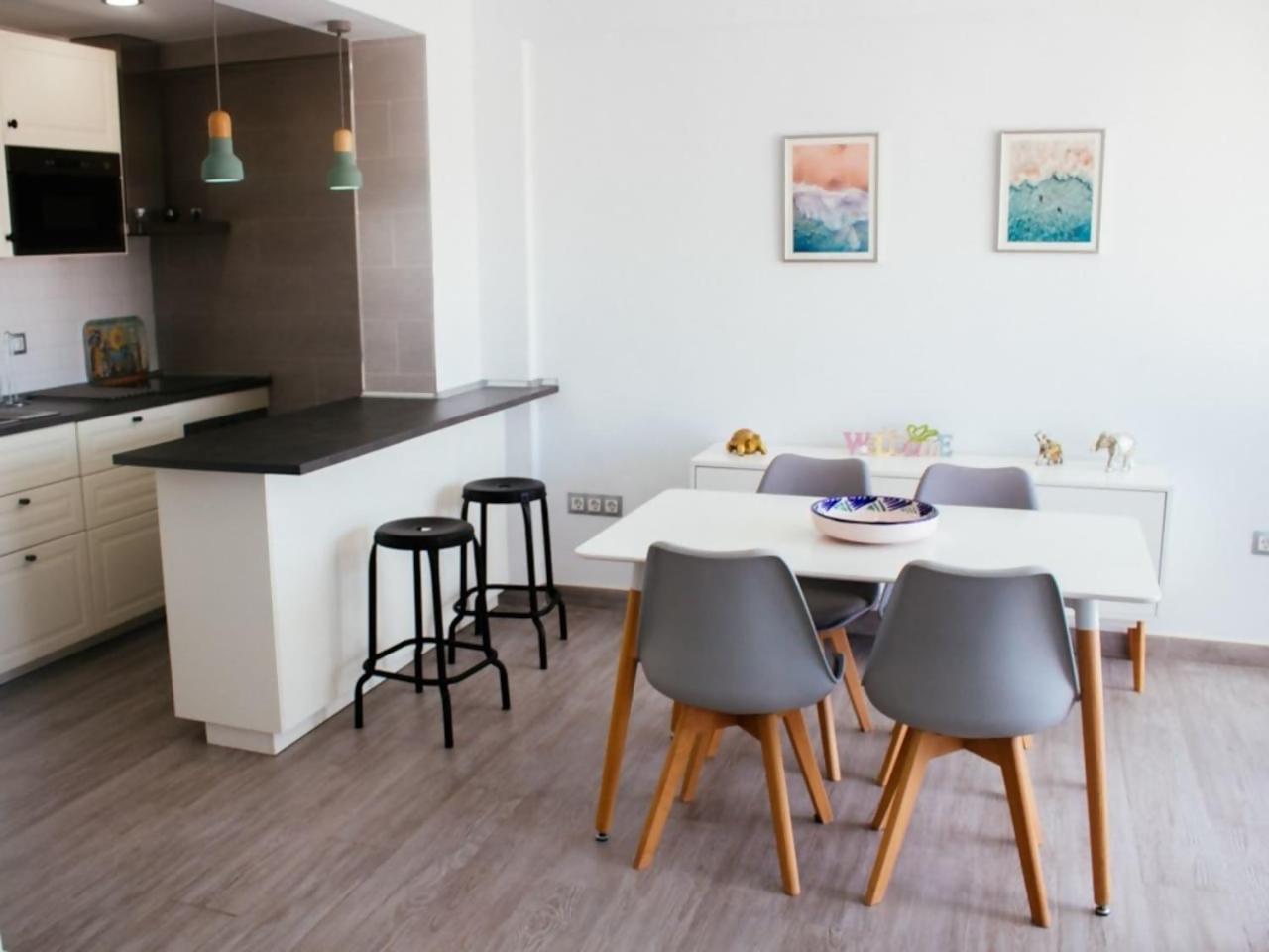 Appartamento Loft En Residencial 1ª Linea Con Piscina Algarrobo Costa Esterno foto
