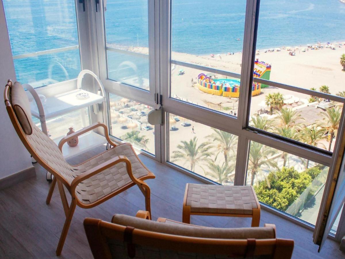 Appartamento Loft En Residencial 1ª Linea Con Piscina Algarrobo Costa Esterno foto